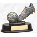 Resin Sculpture Award w/ Base (Ball & Shoe)